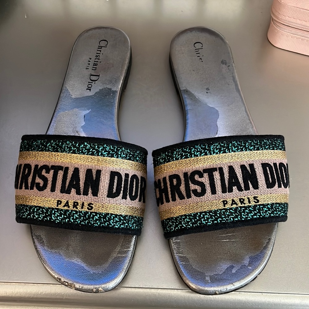 Dior sandals used
